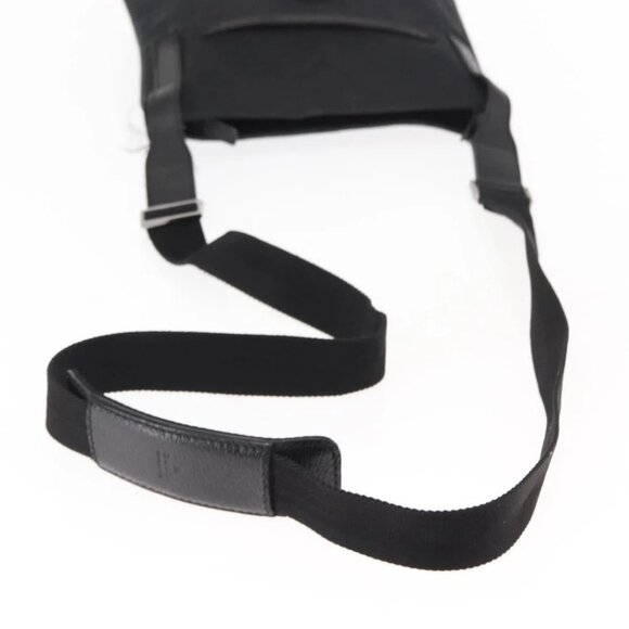 GUCCI GG Canvas Shoulder Bag Black Silver - Picture 7 of 16